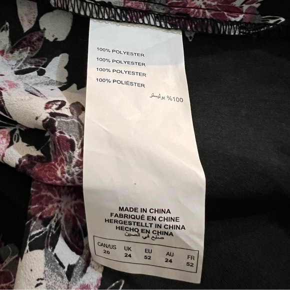 Addition Elle Michel Studio Lightweight Buttondown Floral MIDI Dress Size 20 - Picture 9 of 11